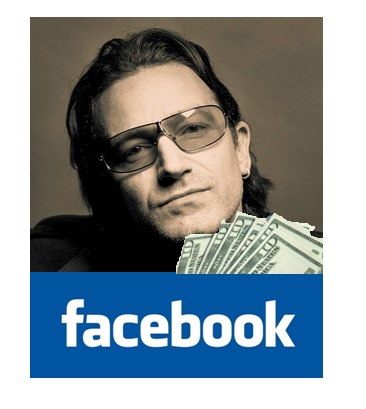 Bono-Facebook